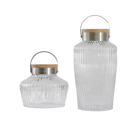 Sumi Solar-Powered Outdoor Lantern