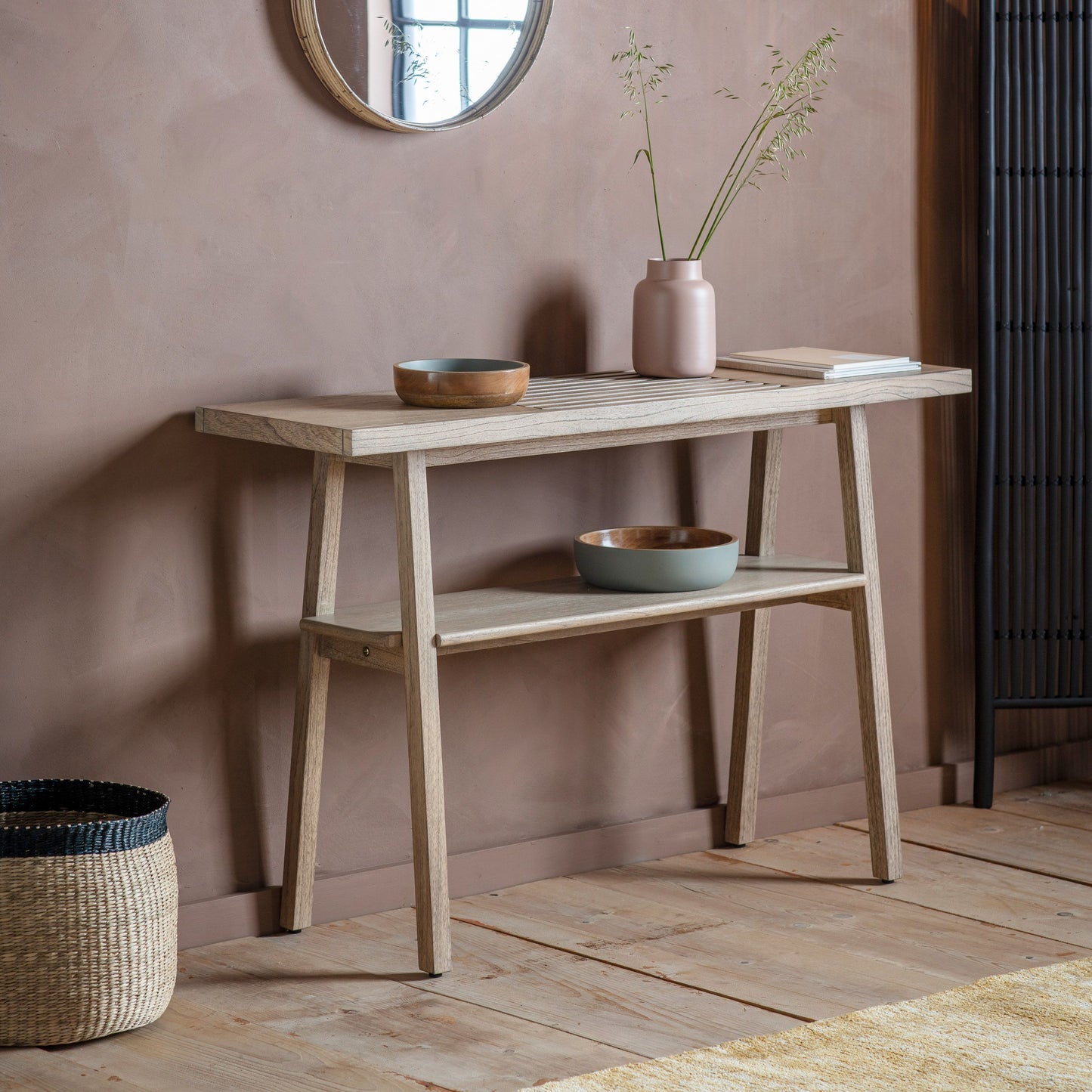 Takumi Mindi Wood Console Table 125cm | Natural