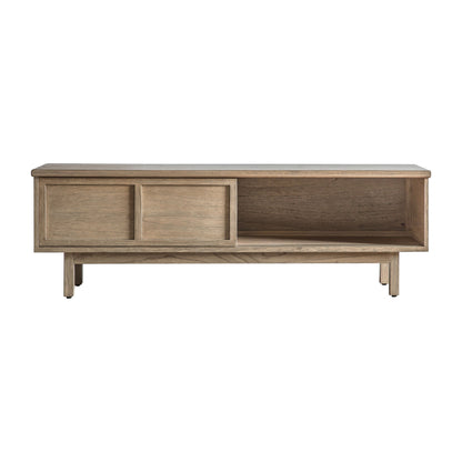 Takumi Mindi Wood and Cane Media Unit | Natural