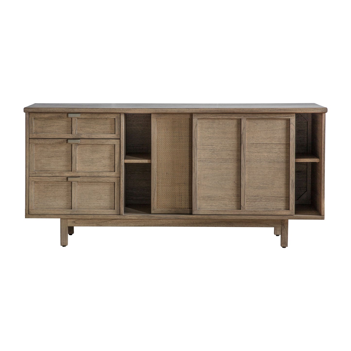 Takumi Mindi Wood and Cane Sideboard 150cm