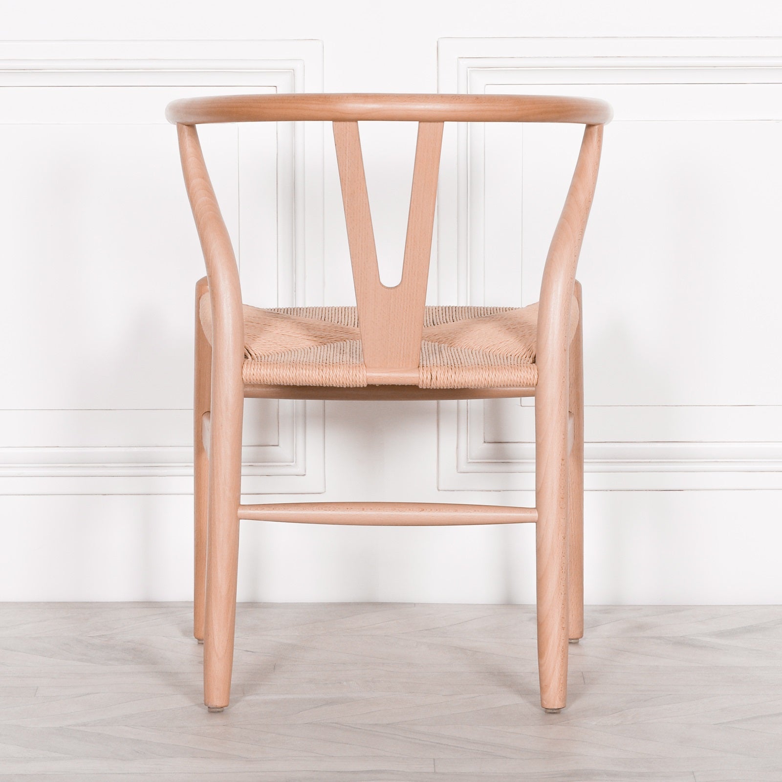 Pura Interiors Berggren Wishbone Dining Chair | Natural Tan