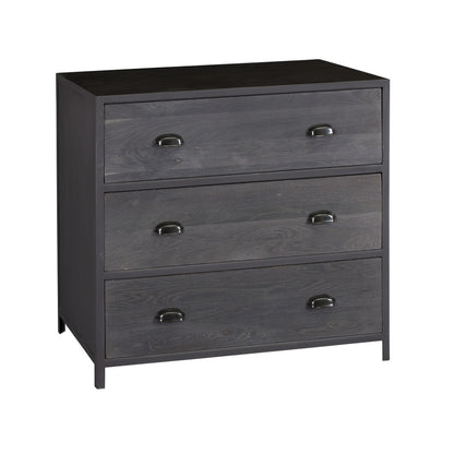 Industrial Style Grafton Chest of Drawers | Black