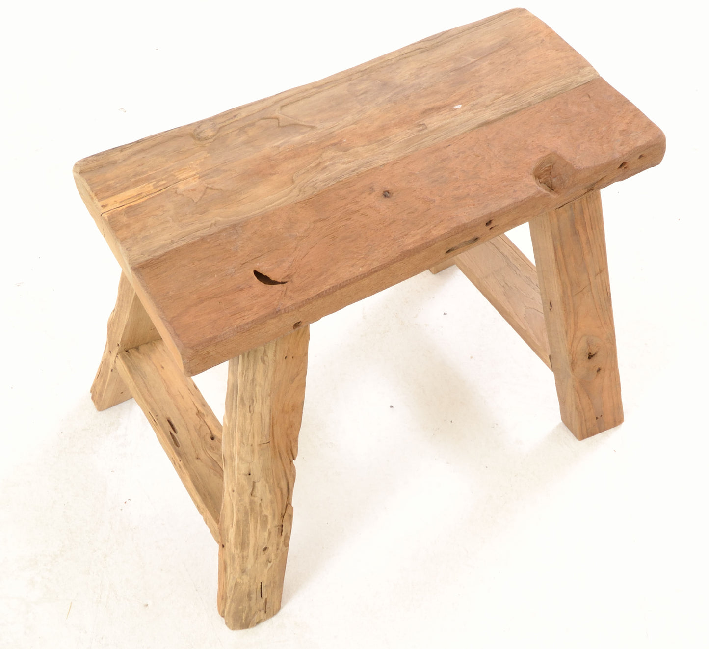 Coastal Living Medium Rustic Stool 50cm top